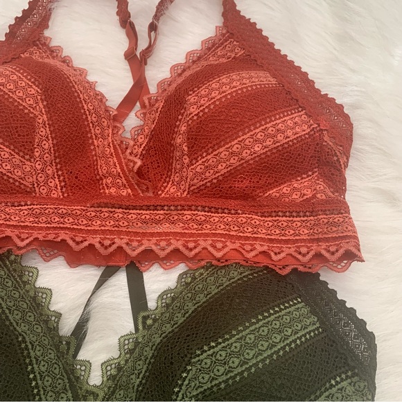 No Boundaries 2 Lace Crossback Bralettes - Picture 3 of 11